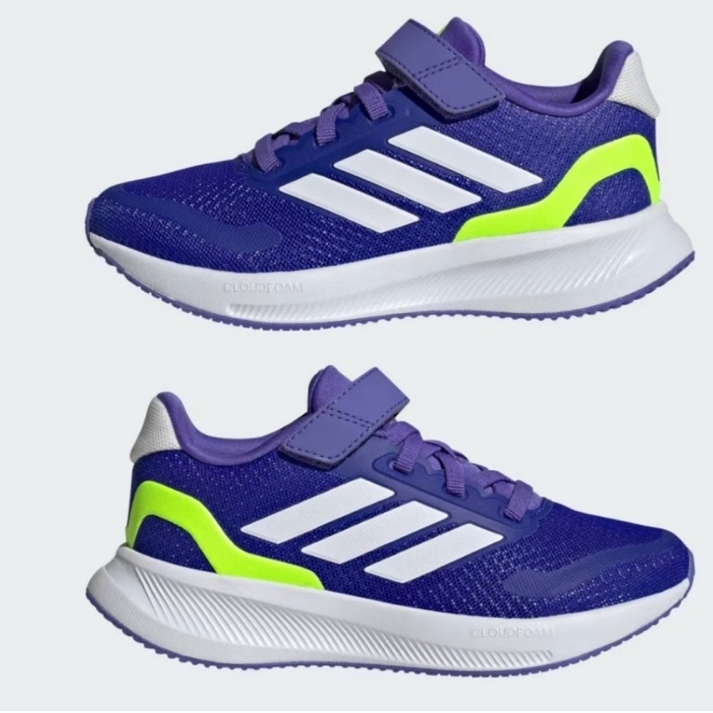 Adidas RUNFALCON 5 EL C running sneakers size 12.5 K